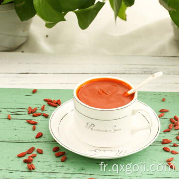 Meilleur concentré de jus de goji biologique pour la santé